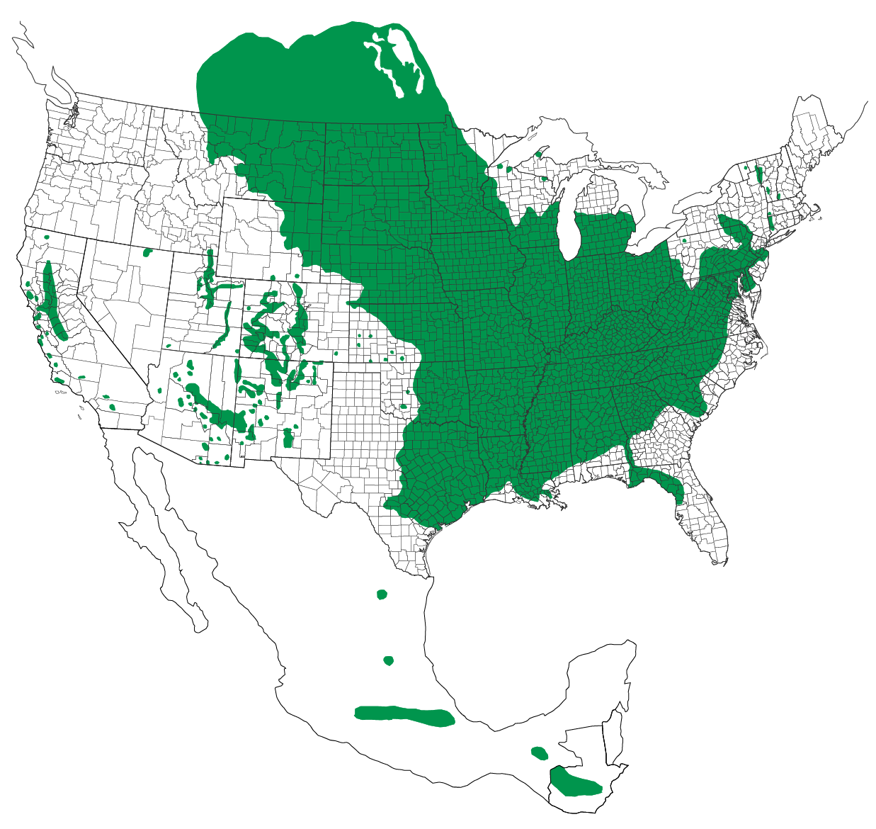 native range map